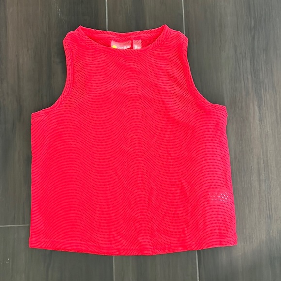Zella Girls Mesh Wave Tank - Picture 1 of 4